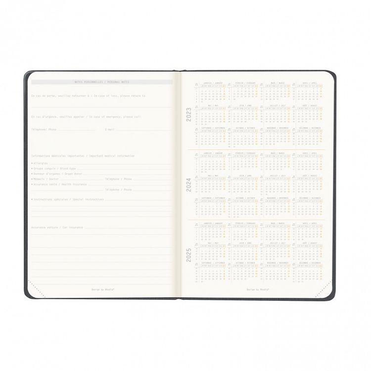 Rhodia Webplanner 2024 A5 Εβδομαδιαίο Οριζόντιο (14 μήνες)