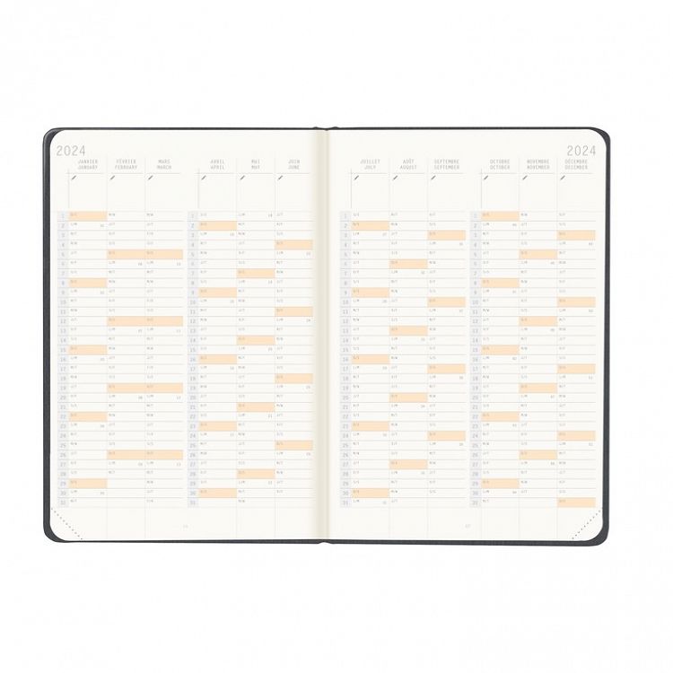 Rhodia Webplanner 2024 A5 Εβδομαδιαίο Οριζόντιο (14 μήνες)