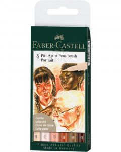 Σετ μαρκαδόροι Faber Pitt Artist Portrait (B)