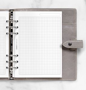 Quadrille σημειώσεις Filofax