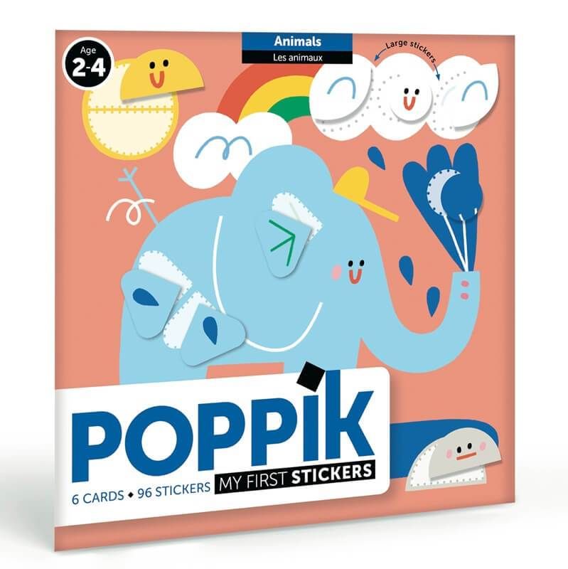 POPPiK Τα πρώτα μου αυτοκόλλητα – Ζωάκια