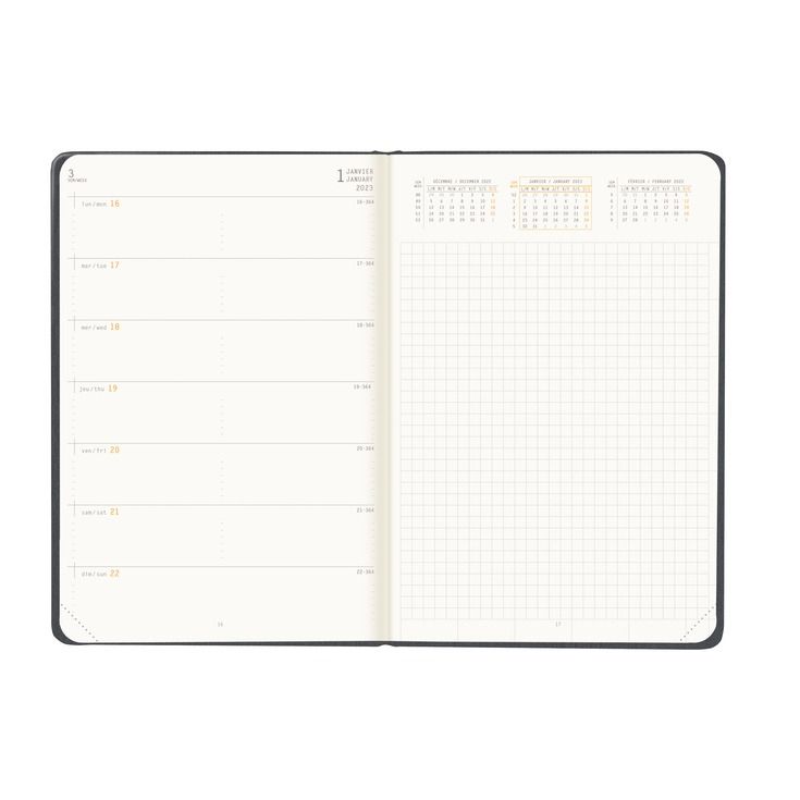 Rhodia Webplanner 2024 A5 Εβδομαδιαίο Οριζόντιο (14 μήνες)