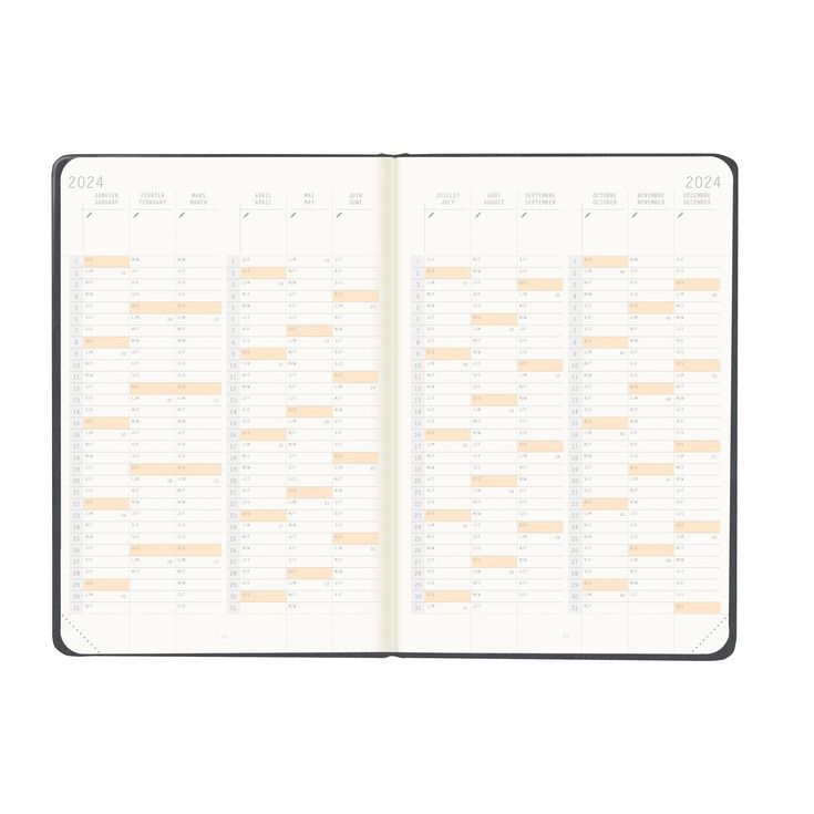 Rhodia Webplanner 2024 A5 Εβδομαδιαίο Οριζόντιο (14 μήνες)