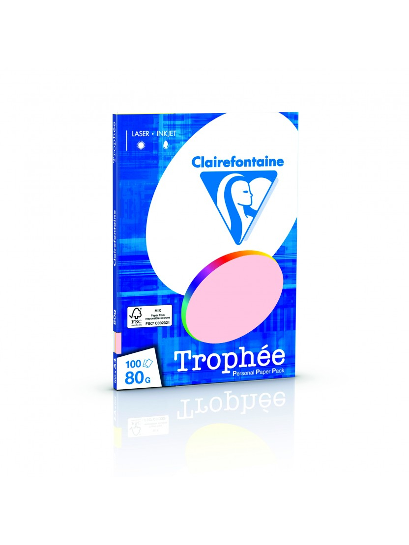 Χαρτί Εκτύπωσης Clairefontaine Trophee Α4 80G 100φυλ